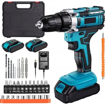 Aku Šroubovák ROHSEL 24 V 2,0 Ah s kufrem a 2 akumulátory