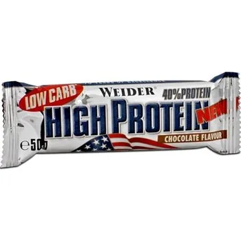 Weider High Protein Low Carb Bar 50g oříšek-karamel