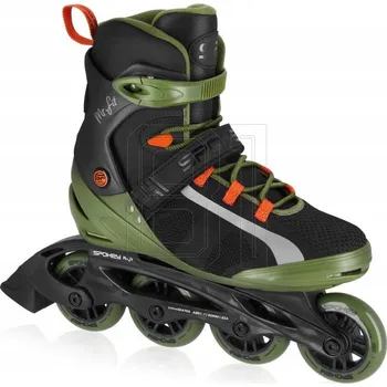 Kolečkové brusle Kolečkové Brusle pánské Spokey MrFIT ABEC7 Carbon vel