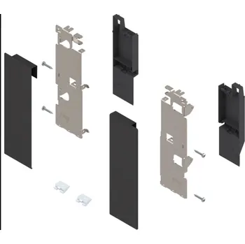 Nábytkové kování Legrabox ZI7.0CS0 čelní příchyt vnitřní zásuvka C černý