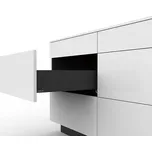 Cemux H Box Slim zásuvka Tip-on antracit H116 - 300 mm