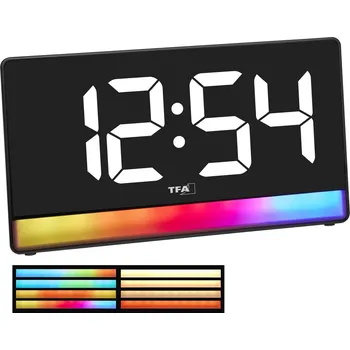 TFA 60.2051.01 - digitální budík s barevným osvětlením