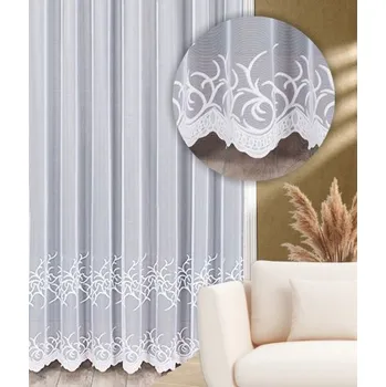 Záclona Záclona kusová Sylvia výška 170cm, šíře 300cm bílá