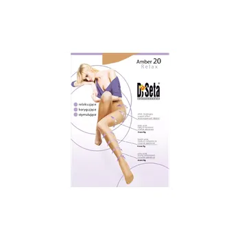 Dámské punčochy DiSeta Amber 20 DEN relaxační punčochové kalhoty