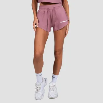 Dámské kraťasy GymBeam Women‘s Relay Shorts Haze XXL růžová