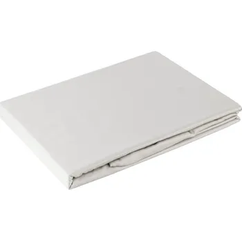 Hladké prostěradlo z bavlněného saténu bez gumy