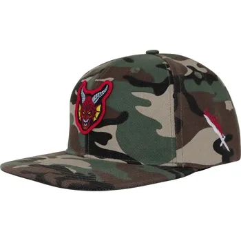 Kšiltovka santa cruz Kšiltovka stranger things hellfire club snapback structured hat camo