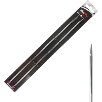 Nástroj na niť a příze Ergonomické pletací jehlice KnitPro Nova Cubics 25 cm 4 mm