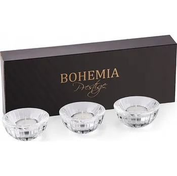 Svícen Svícen na čajové svíčky Bohemia Prestige 3,5 cm pro 3 svíčky