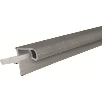 Nábytkové kování Úchytový profil LED pro horní skříňky 4 m nerez broušený