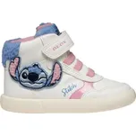 Dívčí volnočasová obuv Geox B GISLI 22 Bílá, Růžová, Modrá