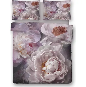 Povlečení Sleep-well Povlečení bavlněný satén Sleep-well PIVOŇKA - 70x90cm + 140x200cm