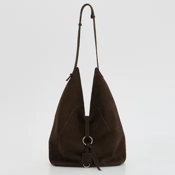 Kabelka Reserved - Kabelka hobo - tmavě hnědá - 759FC-89X - 759FC-89X-ONE