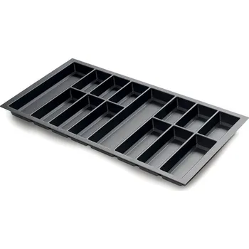 Příborník do zásuvky Příborník Classico Kristall softTouch 500/100 černá kristall