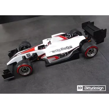 RC náhradní díl Karoserie čirá Bittydesign F1 TYPE-6R
