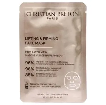 Pleťová maska Christian Breton 3x lifting & firming face masks - Liftingové kolagenové masky pro okamžité zpevnění pleti 3 ks