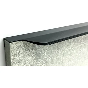 Nábytkové kování Nábytková úchytka Ula černá matná - 1196 mm