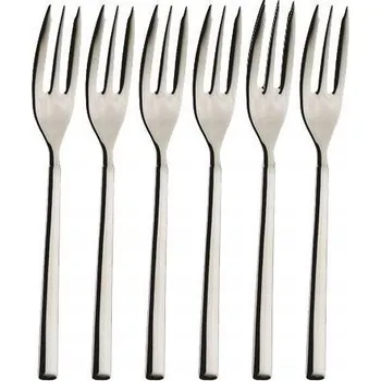 Příbor VIDLIČKY NA DORT z oceli, sada příborů BUGATTI 6 Ks. K3