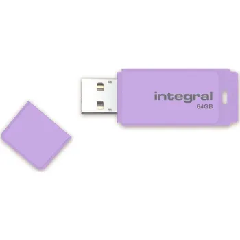 USB flash disk USB flash disk Integral Pastel Lavender Haze 64 GB USB 2.0 fialový