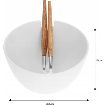 Mísa na salát Kassel 93558 23,5x15,2 cm bílá