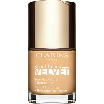 Dekorativní kosmetika Clarins Skin Illusion Velvet Natural Matifying & Hydrating Foundation - Matující make-up 30 ml - 112.5W