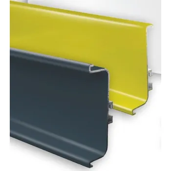 Nábytkové kování Profil pro bezúchytkové dveře - C - délka 4100 mm RAL