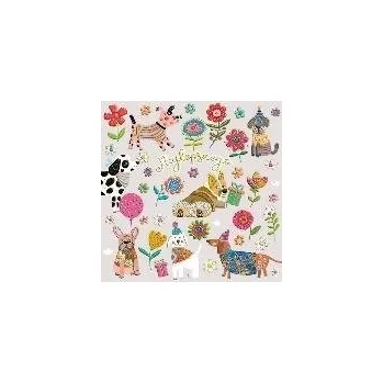 Obraz Vánoční přání 5,2 x 5,3 cm