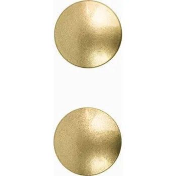 Nábytkové kování Zátka madla průměr 16 mm - Zlatá metalíza