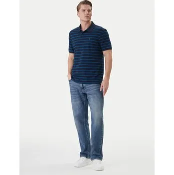 Pánské oblečení Calvin Klein Jeans Polokošile LV04RF216G Tmavomodrá Regular Fit S