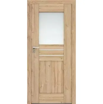 Interiérové dveře Interiérové rámové dveře Piano 2 s obdelným a horizontálním prosklením. Dveře mají rám z MDF desky.