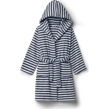 Dámský župan 722249 - Tchibo - Dětský župan - pánské|dámské - vel. 170/176 - barva: modrá/s proužky