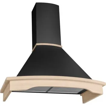 Digestoř Rustikální digestoř Nortberg Rustic Black Matt - 60 cm