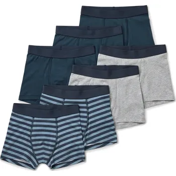 Boxerky 721006 - Tchibo - Chlapecké boxerky - pánské - vel. 98/104 - barva: modrá/s potiskem