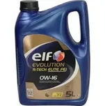 Elf Evolution R-tech Elite FE 0W-16 5L