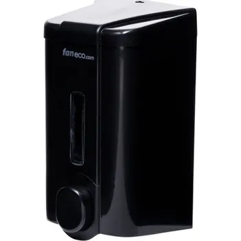 Dávkovač mýdla Ruční dávkovač mýdla na zeď Faneco 1000 ml černý