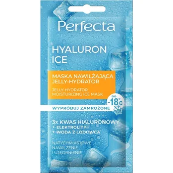 Pleťová maska Perfecta Hyaluron Ice Jelly-Hydrator Hydratační maska na obličej