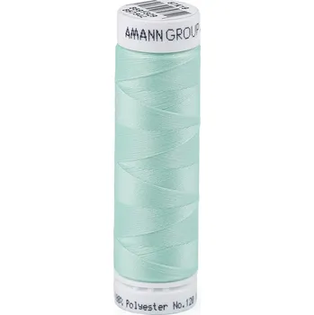 Nit Polyesterové elastické nitě návin 100 m Aspotex 120 Amann, střední, 0406 mint