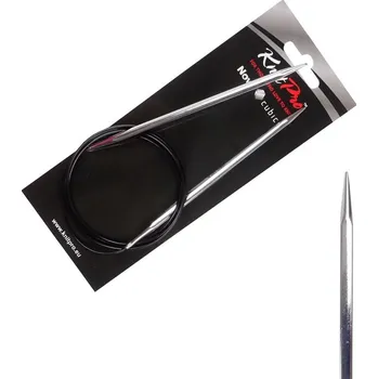 Nástroj na niť a příze Hranaté kruhové jehlice KnitPro Nova Cubics 120 cm 4,5 mm