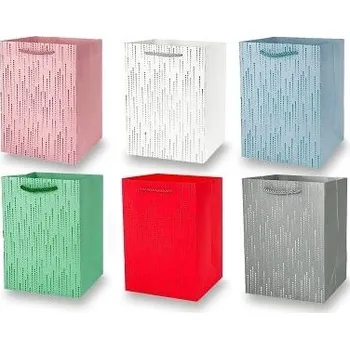 Dárková taška Dárková papírová taška - velikost S, mix barev [A]