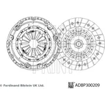 Sada spojky BLUE PRINT ADBP300209