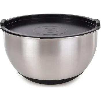 GOURMET | 3,5 L nerezová kynoucí mísa s víkem a protiskluzovým dnem Dedra