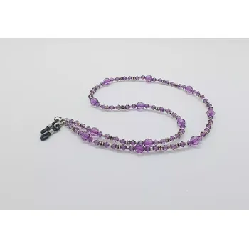 MONTANA EYEWEAR Pevná korálková šňůrka na brýle 421SS - fiálová