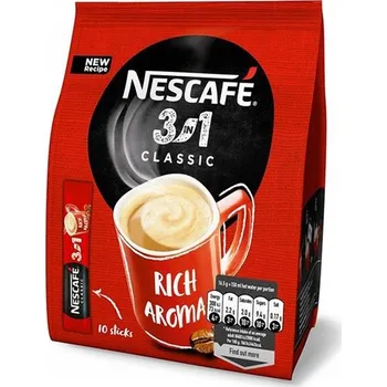 Káva Nescafe 3v1 Classic Káva 10x16.5 g