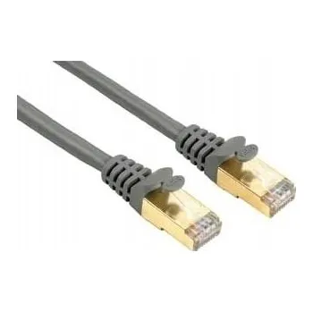 Síťový kabel Patchcord Hama S/UTP 5e RJ45 1,5 m šedý