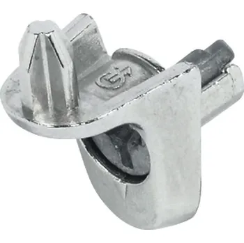 Nábytkové kování Häfele podpěrka police k nasunutí do vyvrtaného otvoru O 5 mm