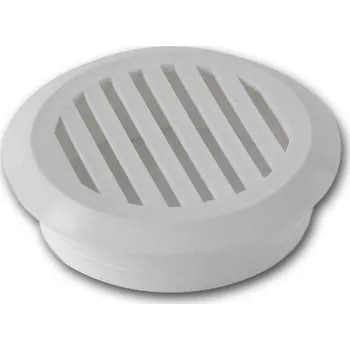 Větrací mřížka Větrací mřížka kulatá plastová pr.50 mm - Béžová