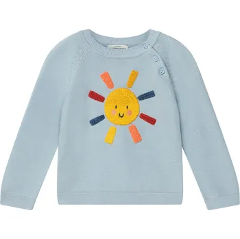 719971 - Tchibo - Pletený svetr pro miminka - pro miminko - vel. 86/92 - barva: modrá