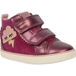 Dívčí volnočasová obuv Geox B GISLI 24 Vínová, Béžová