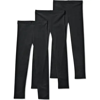 Dámské legíny 721277 - Tchibo - Dětské legíny - dámské - vel. 146/152 - barva: černá