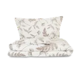 Flanelové povlečení LILIE béžová, 1+1, 140x200, 70x90cm